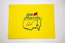  Patrick Reed SIGNED 2018 MASTERS FLAG Genuine Autograph COA