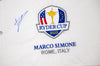 Luke Donald Genuine Hand Signed RYDER CUP 2023 PIN FLAG COA
