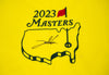 Jon Rahm SIGNED Masters 2023 PIN FLAG Genuine Signature COA