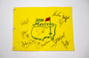 2016 Masters Pin Flag Signed by 12 Winners Inc Jack Nicklaus Tom Watson COA