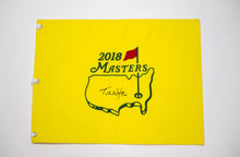  Tom Watson Signed Masters PIN FLAG AFTAL COA