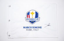  Jon Rahm SIGNED PIN FLAG 2023 Ryder Cup Genuine Signature COA