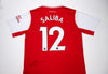 William Saliba SIGNED Arsenal F.C. Shirt Genuine Signature AFTAL COA