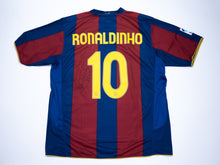  Ronaldinho Signed Barcelona Shirt 2002 Exact Photo & Video Proof AFTAL COA