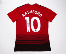  Marcus Rashford Signed Manchester United F.C. Shirt Genuine Signature AFTAL COA