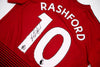 Marcus Rashford Signed Manchester United F.C. Shirt Genuine Signature AFTAL COA