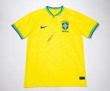 Gabriel Martinelli Signed Brazil SHIRT Genuine Signature AFTAL COA