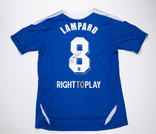  Frank Lampard Signed Chelsea Jersey Munich 2012 Genuine Signature AFTAL COA