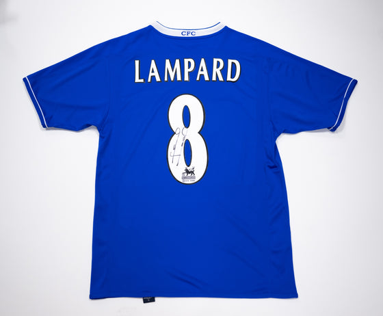 Frank Lampard Signed 2004–05 Chelsea Jersey Genuine Signature AFTAL COA