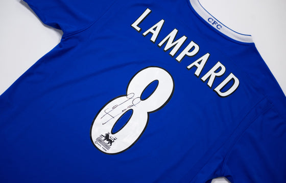 Frank Lampard Signed 2004–05 Chelsea Jersey Genuine Signature AFTAL COA