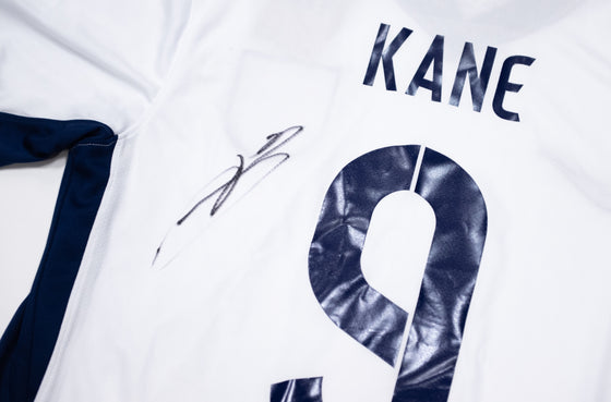 Harry Kane Signed England Shirt Genuine Signature AFTAL COA