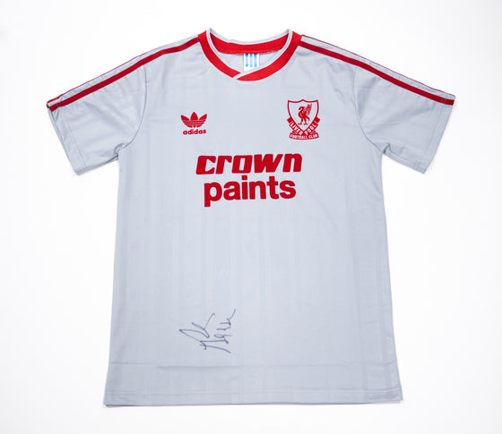 Alan Hansen Signed Liverpool SHIRT Genuine Signature AFTAL COA