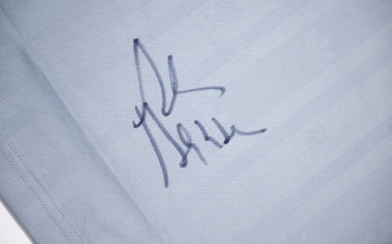Alan Hansen Signed Liverpool SHIRT Genuine Signature AFTAL COA