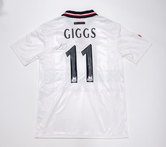 Ryan Giggs Signed Manchester United F.C. Shirt 1999 FA CUP Semi Final AFTAL COA