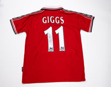  Ryan Giggs Signed Manchester United F.C. 1999 Treble Shirt AFTAL COA