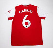  Gabriel Magalhaes SIGNED Arsenal F.C. Shirt Genuine Signature AFTAL COA