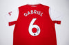 Gabriel Magalhaes SIGNED Arsenal F.C. Shirt Genuine Signature AFTAL COA
