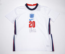  Phil Foden SIGNED England EURO 2020 JERSEY Genuine Signature AFTAL COA