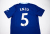 Enzo Fernandez Signed Chelsea F.C. Jersey Argentina Genuine Signature AFTAL COA