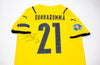 Gianluigi Donnarumma Signed Italy ITALIA Shirt Euro 2020 AFTAL COA