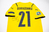 Gianluigi Donnarumma Signed Italy ITALIA Shirt Euro 2020 AFTAL COA