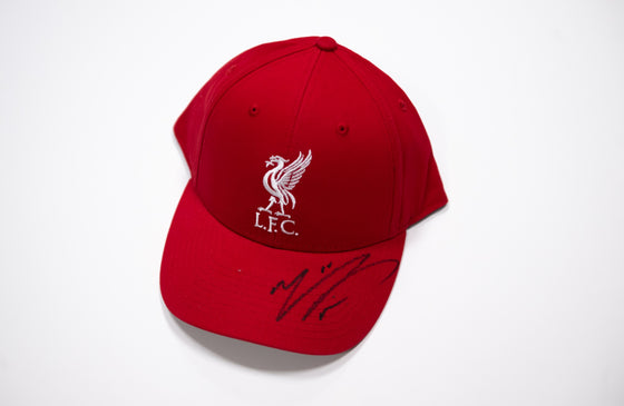 Mo Salah Signed Liverpool F.C. Hat Genuine Signature With Guaranteed JSA COA