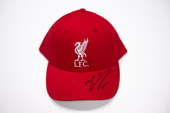 Mo Salah Signed Liverpool F.C. Hat Genuine Signature With Guaranteed JSA COA