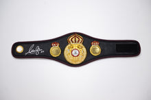  Anthony Joshua Signed WBA Mini Belt Genuine Signature AFTAL COA