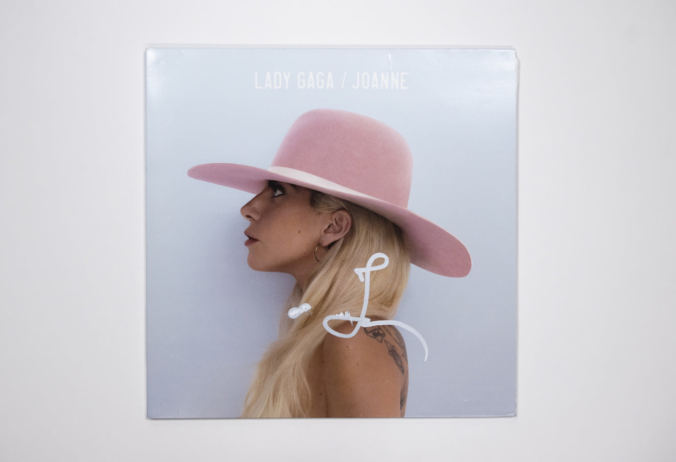 Lady Gaga Signed Joanne Vinyl TPA YY48524 JSA COA LOA – Piece of Fame