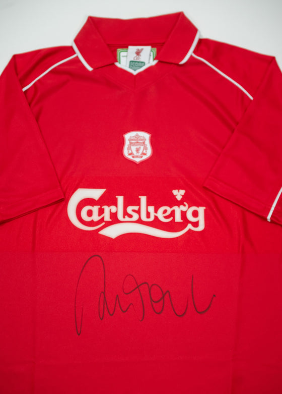 Robbie Fowler Signed Liverpool Shirt Autograph Anfield Legend Memorabilia COA