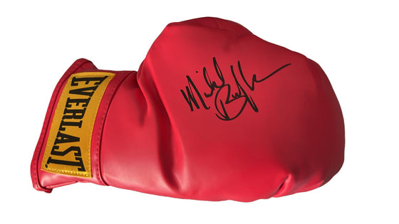 Michael Buffer Signed Boxing Glove Genuine Signature AFTAL COA