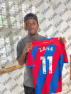 Wilfried Zaha Signed CPFC Shirt 11 – Crystal Palace – AFTAL COA – Proof Photo