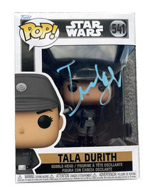  Indira Varma Signed Obi-Wan Kenobi Tala "Funko POP 541" SWAU TPA S25234 COA
