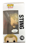 Sting The Police Signed Funko Pop Rocks 118 Genuine AUTOGRAPH AK29107 JSA COA