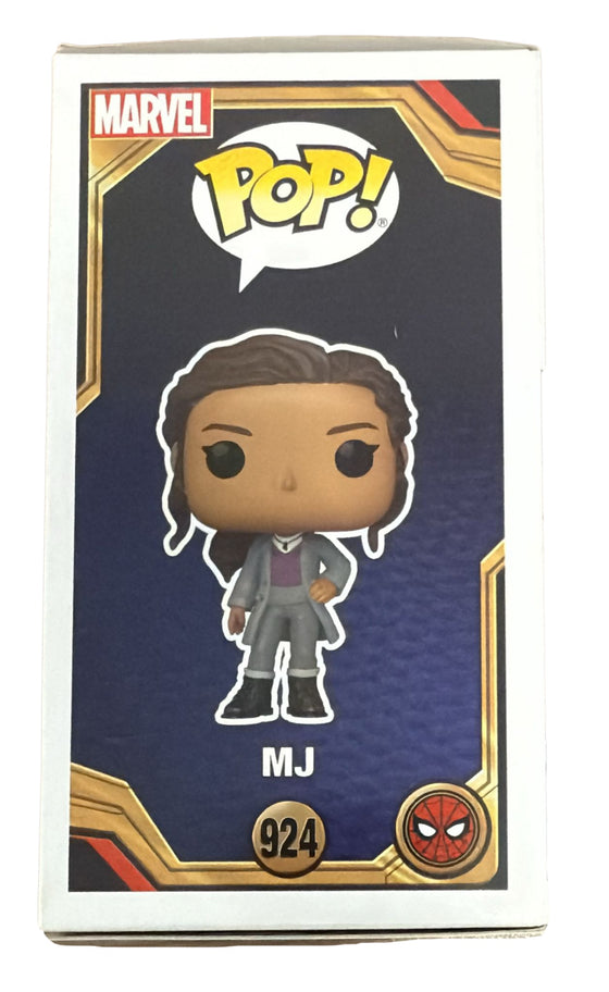 Zendaya Signed Spider-Man: No Way Home "Funko Pop 924" AK29105 COA