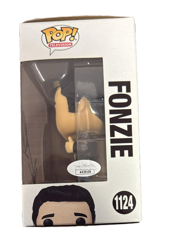 Henry Winkler Signed Happy Days "Funko POP 1124" AK29109 JSA COA