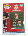Jurgen Klopp Liverpool FC Signed Funko Pop #54 Genuine Autograph AK29393 JSA COA