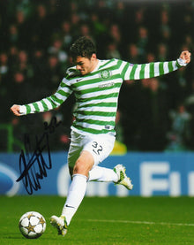  Tony Watt Signed 10X8 Photo Celtic F.C.  Genuine Autograph AFTAL COA (1294)