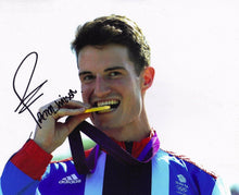  Peter Wilson Genuine Hand Signed 10X8 Photo London 2012 AFTAL COA (A)