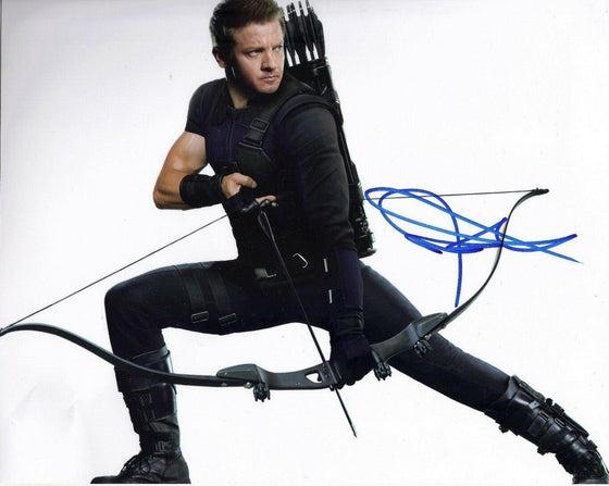 Jeremy Renner Signed 10X8 Photo The Avengers: Age of Ultron AFTAL COA (5388)
