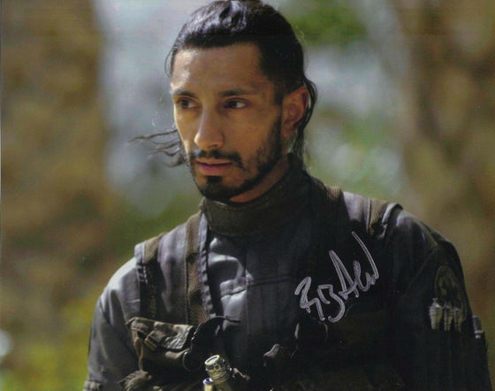 Riz Ahmed Signed 10X8 Photo Rogue One: A STAR WARS Story AFTAL COA (5165)