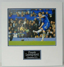  Frank Lampard Signed & Mounted 14X11 Autograph Chelsea 10X8 AFTAL COA