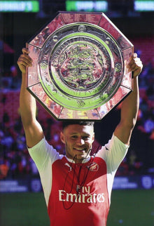  Alex Oxlade-Chamberlain Signed 12X8 Photo Arsenal F.C. Autograph AFTAL (1704)