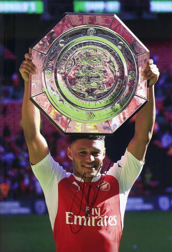 Alex Oxlade-Chamberlain Signed 12X8 Photo Arsenal F.C. Autograph AFTAL (1704)