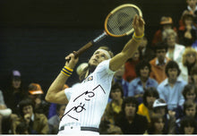  Bjorn Borg Signed 12X8 Photo Genuine Autograph Wimbledon AFTAL COA (A)