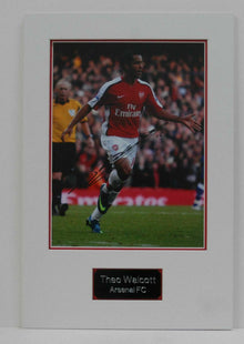  Theo Walcott Genuine Hand Signed 16X12 Photo Arsenal Autograph
