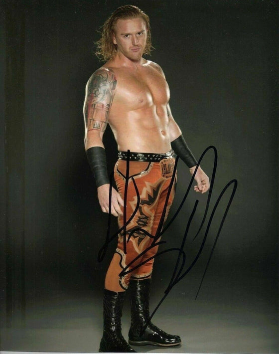 Heath Slater Signed 10X8 Photo WWE WWF UFC Genuine Signature AFTAL COA (7022)