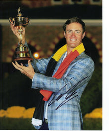  Nicolas Colsaerts Genuine Hand Signed 10x8 Photo Ryder Cup 2012 (3035)