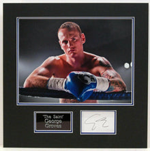  George Groves GENUINE HAND SIGNED PHOTO MOUNT DISPLAY (E)