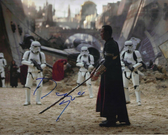 Donnie Yen Signed 10X8 Photo Rogue One: A STAR WARS Story AFTAL COA (5650)